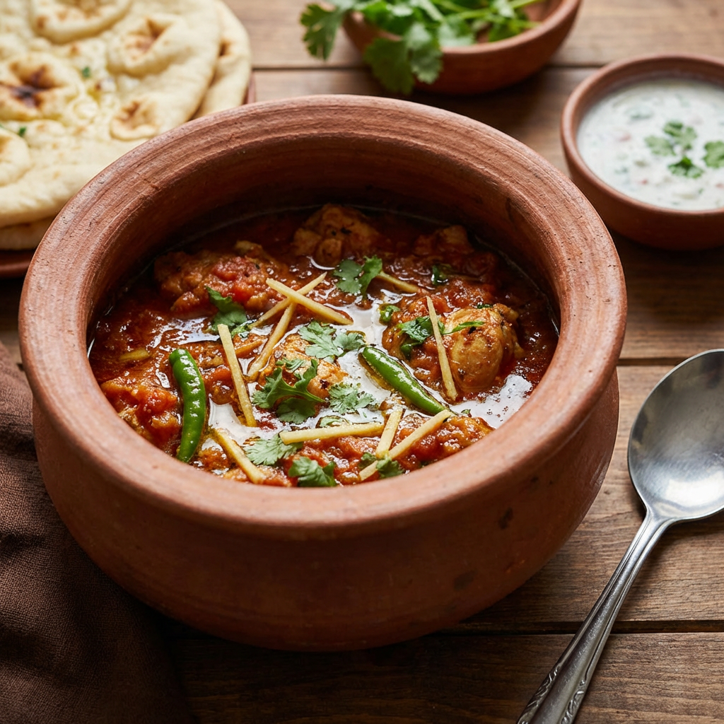 Desi Murgh Karahi Full (Desi Ghee)